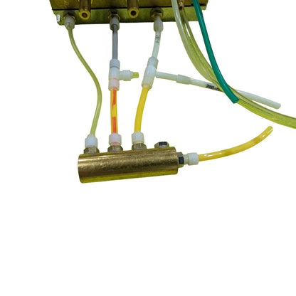 A-dec Performer Brass Block 38.1817.00, 3-Valve with Hold-Back Air Manifold