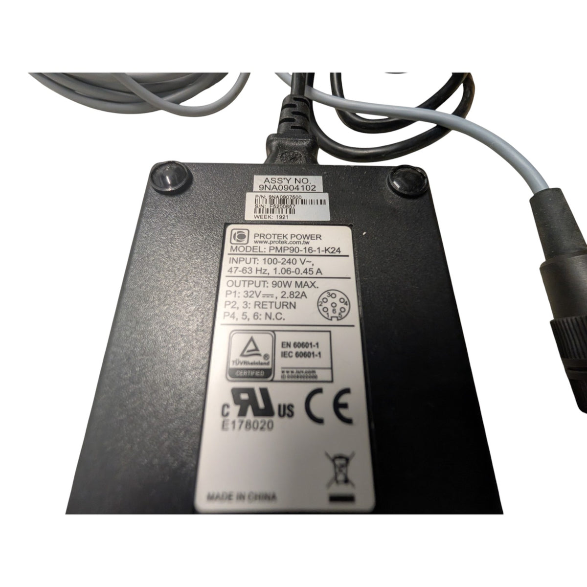 Power Cord Assembly Bien-Air 150938, block only