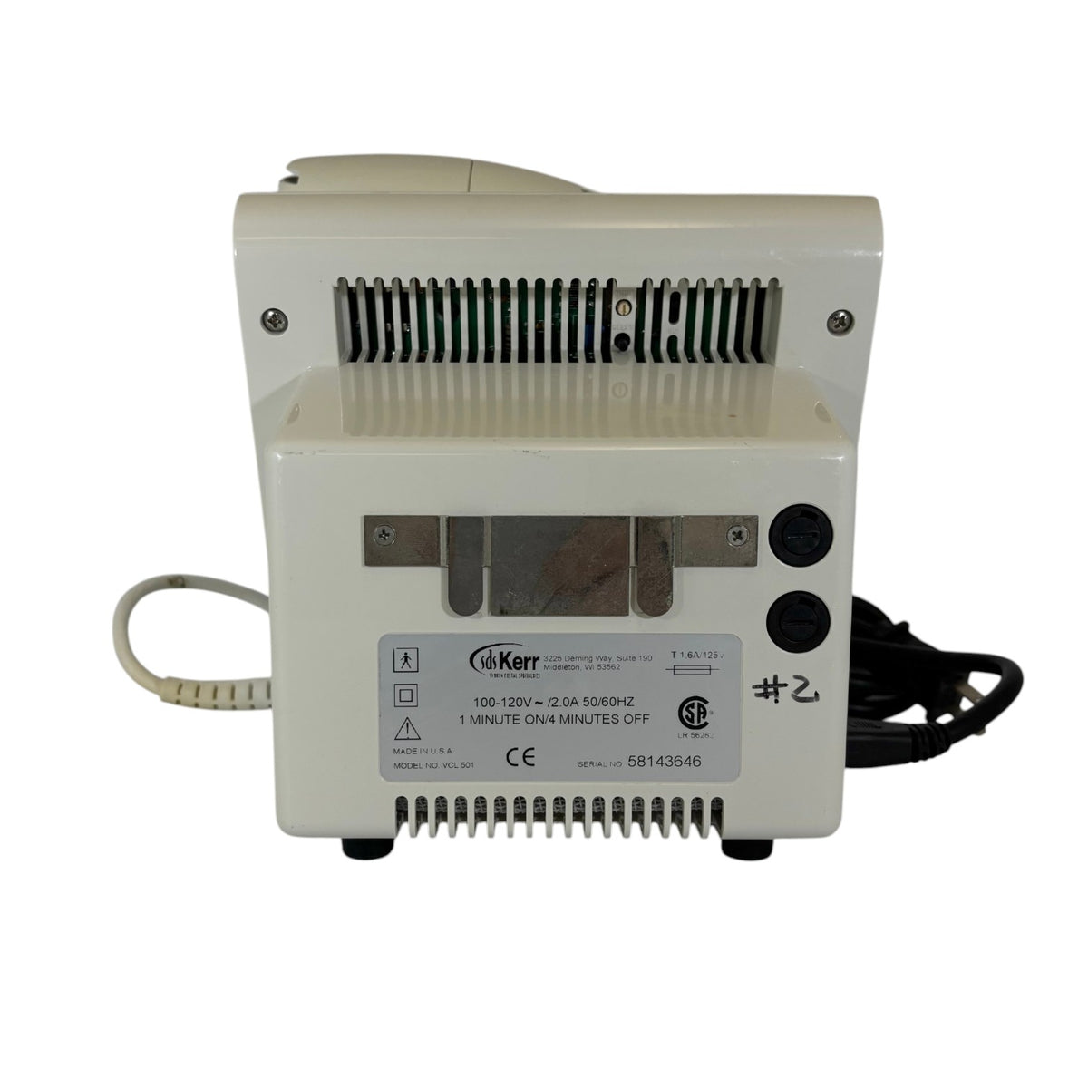 Kerr Optilux 501 Halogen Curing Light Unit
