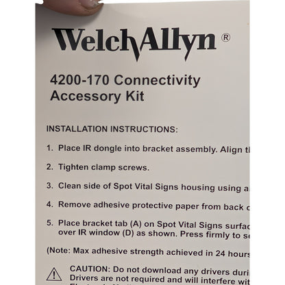 Welch Allyn 4200-170 Actisys Infrared Wireless Interface