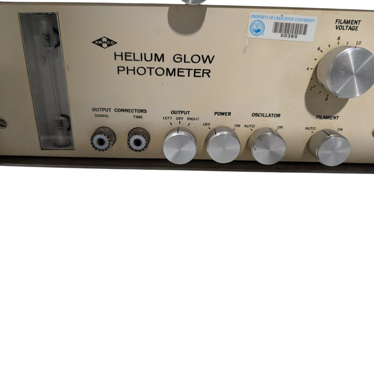 American Instrument Co 4-8481 Helium Glow Photometer