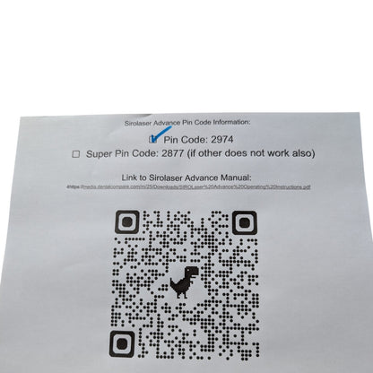 Sirona SIROLaser Advance Dental Laser Oral Tissue Surgery Ablation dental diod Laser System 01266