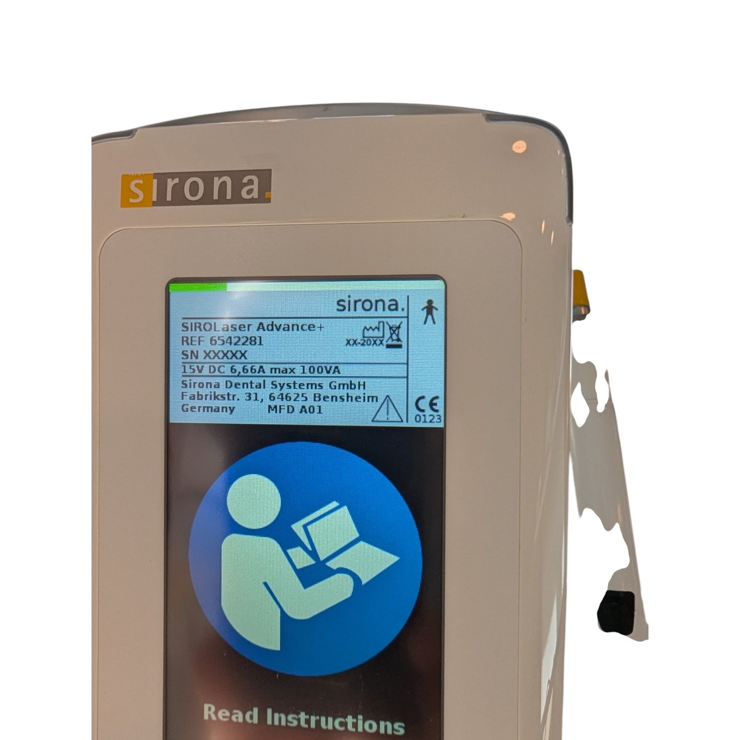 Sirona SIROLaser Advance Dental Laser Oral Tissue Surgery Ablation dental diod Laser System 01266