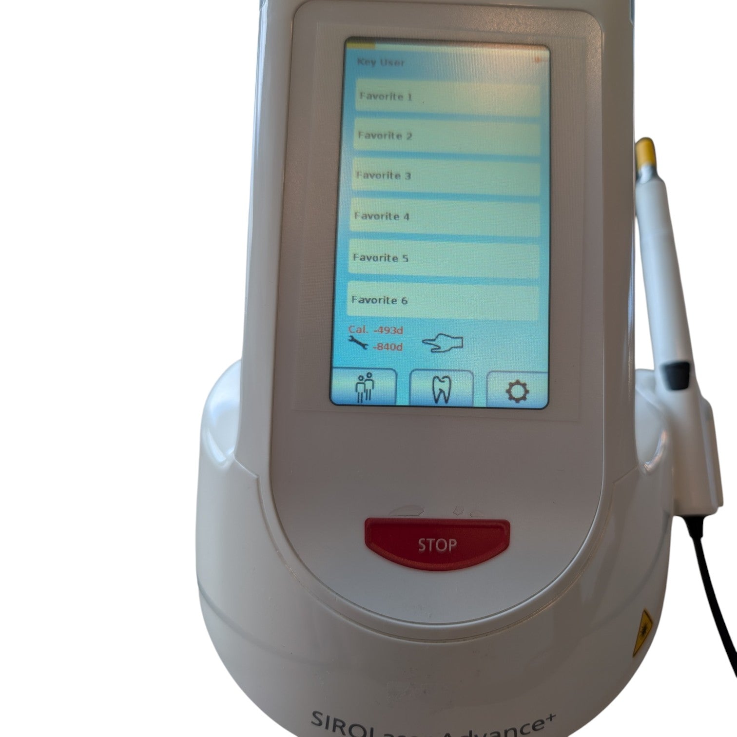Sirona SIROLaser Advance Dental Laser Oral Tissue Surgery Ablation dental diod Laser System, 01289