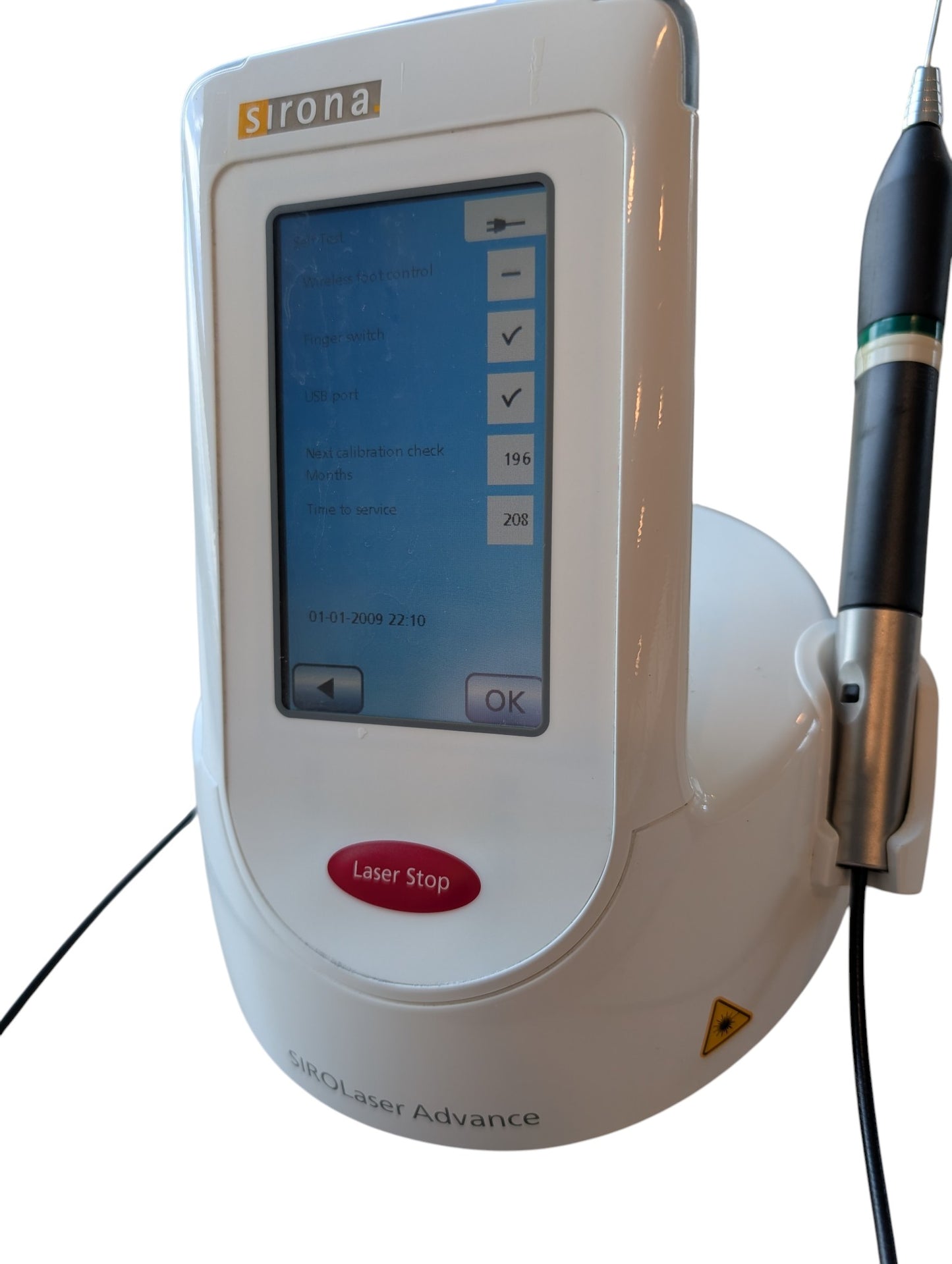Sirona SIROLaser Advance Dental Laser Oral Tissue Surgery Ablation dental diod Laser System, 05267