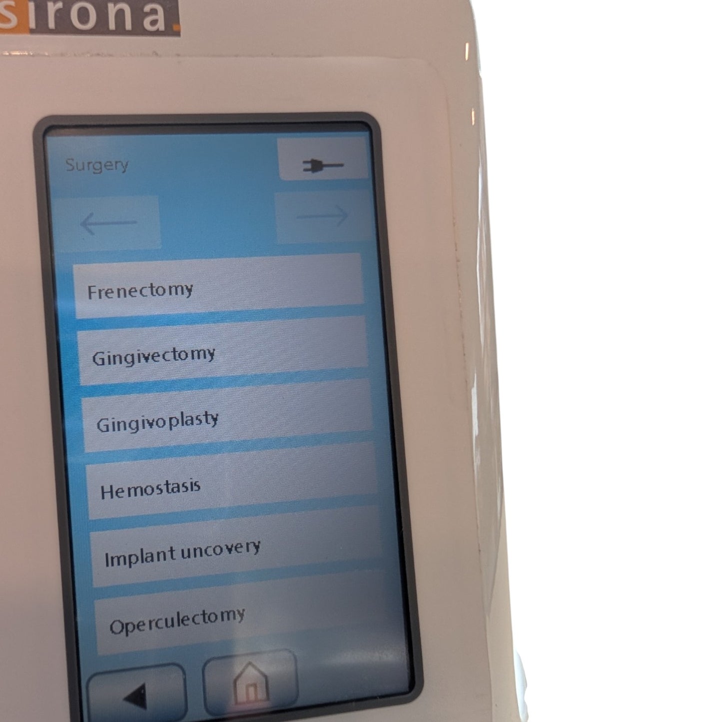 Sirona SIROLaser Advance Dental Laser Oral Tissue Surgery Ablation dental diod Laser System, 04979, loose face cover