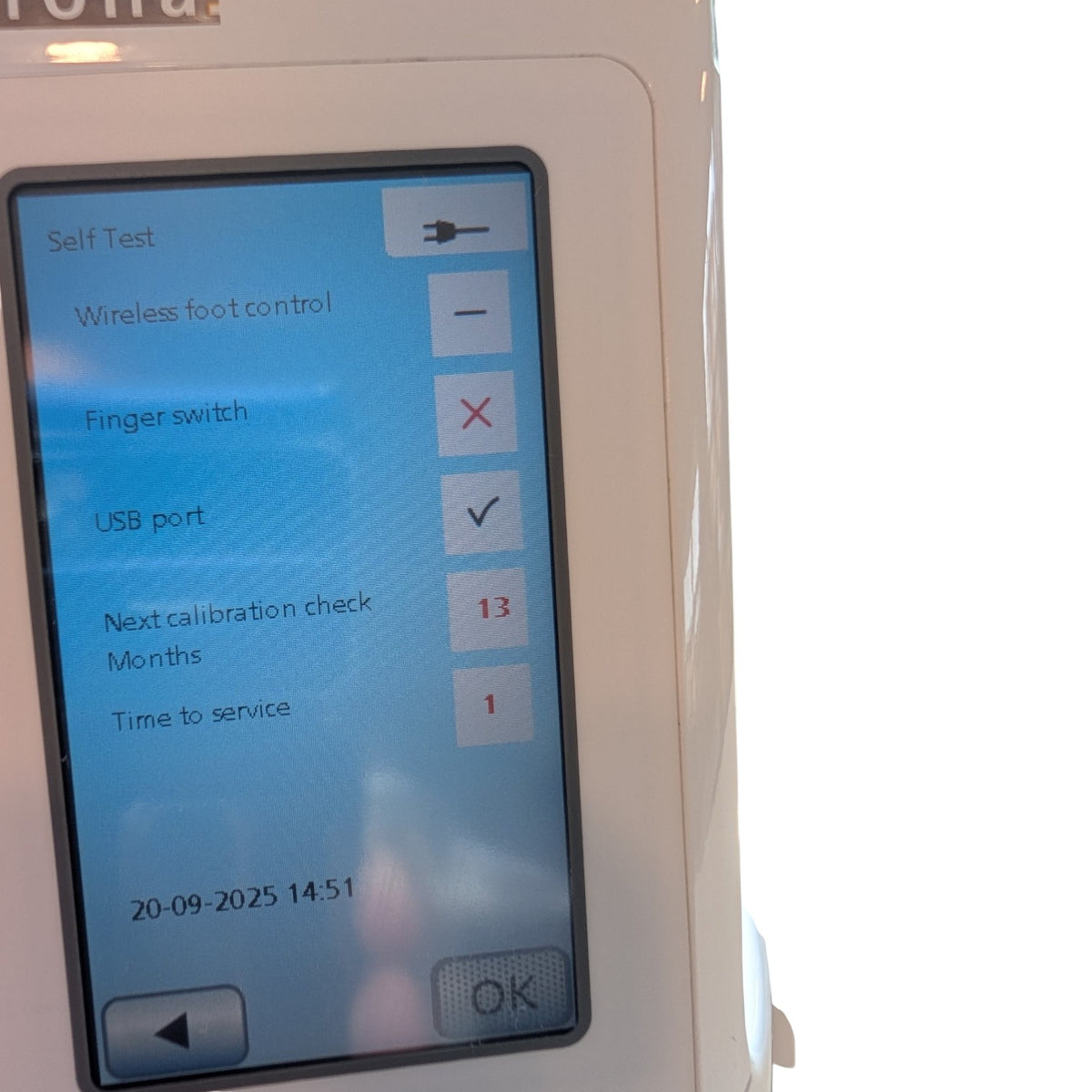 Sirona SIROLaser Advance Dental Laser Oral Tissue Surgery Ablation dental diod Laser System, na, finger switch error message