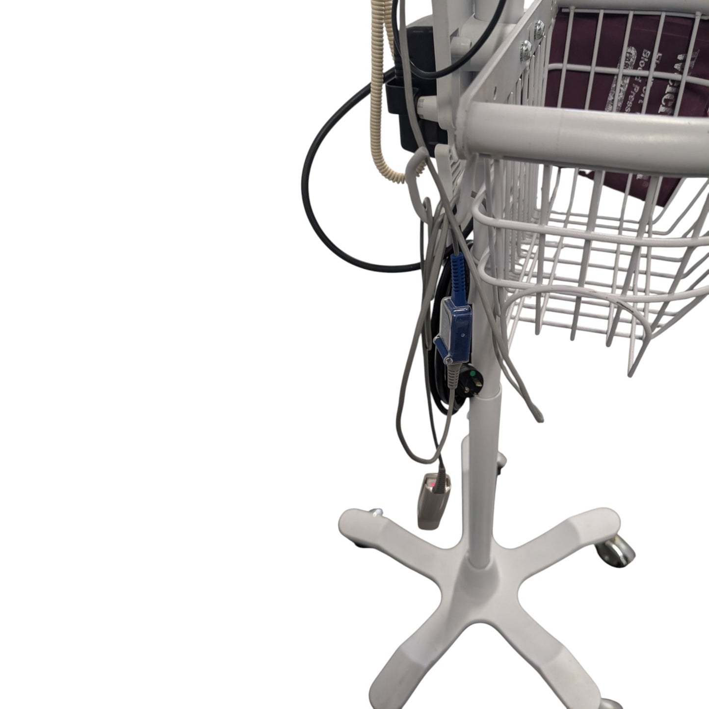 Welch Allyn Spot Vital Signs Blood Pressure Monitor on Rolling Stand