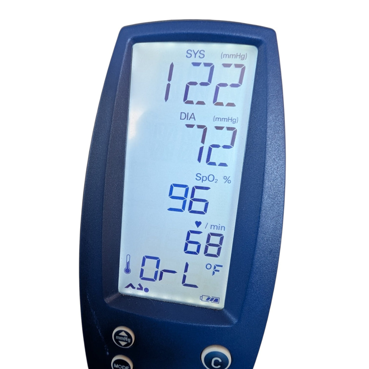 Welch Allyn Spot Vital Signs Blood Pressure Monitor on Rolling Stand