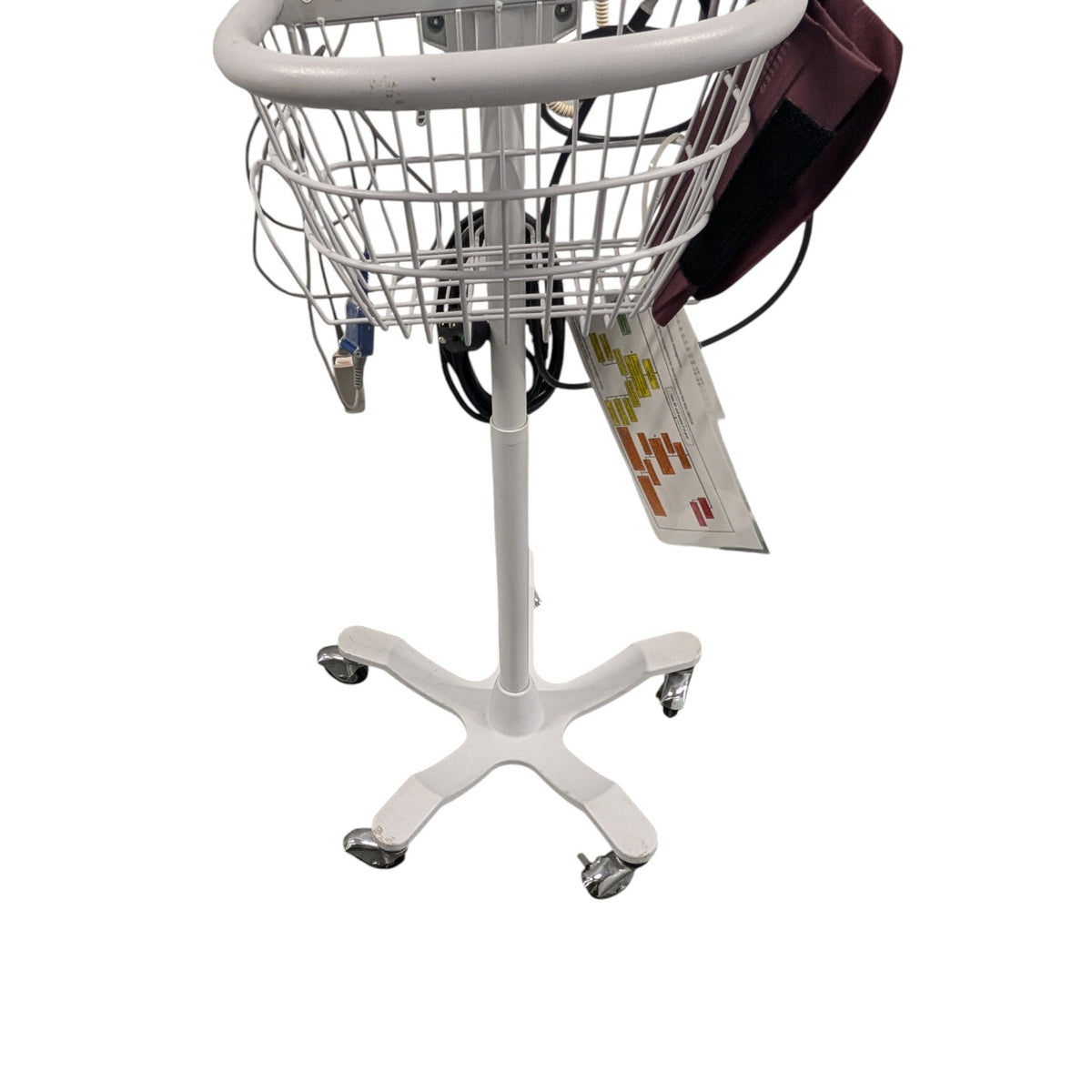 Welch Allyn Spot Vital Signs Blood Pressure Monitor on Rolling Stand