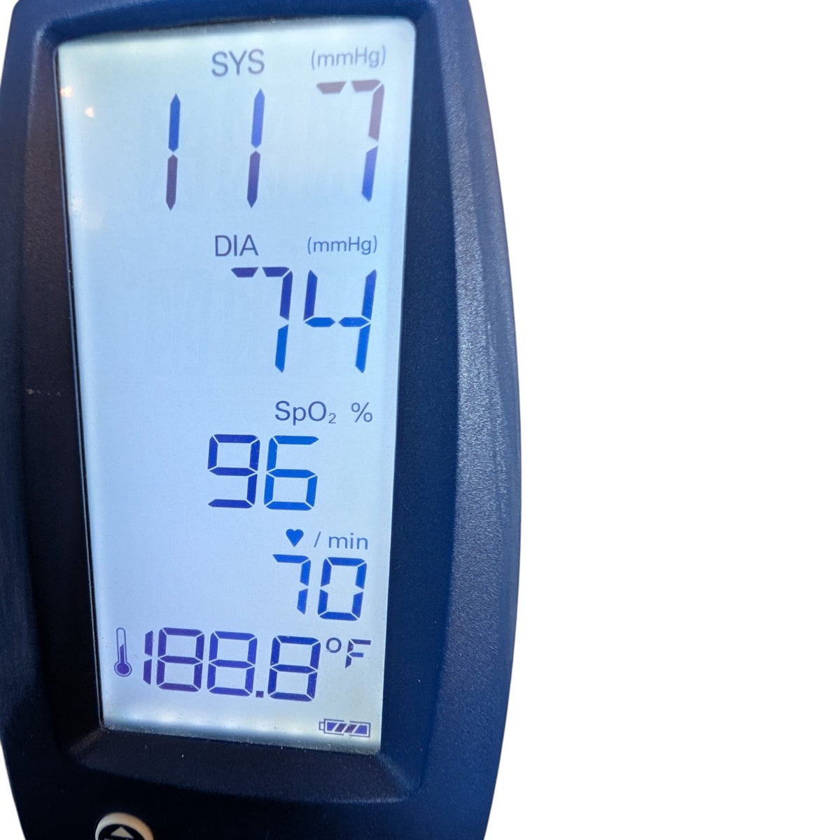 Welch Allyn Spot Vital Signs Blood Pressure Monitor on Rolling Stand