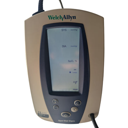 Welch Allyn Spot Vital Signs Blood Pressure Monitor on Rolling Stand