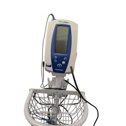 Welch Allyn Spot Vital Signs Blood Pressure Monitor on Rolling Stand
