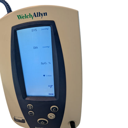 Welch Allyn Spot Vital Signs Blood Pressure Monitor on Rolling Stand