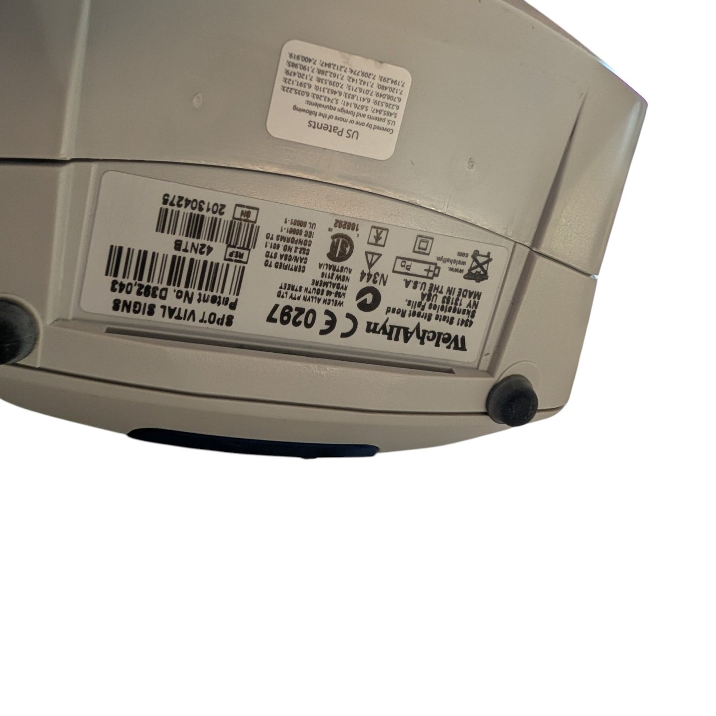 Welch Allyn Spot Vital Signs Blood Pressure Monitor on Rolling Stand