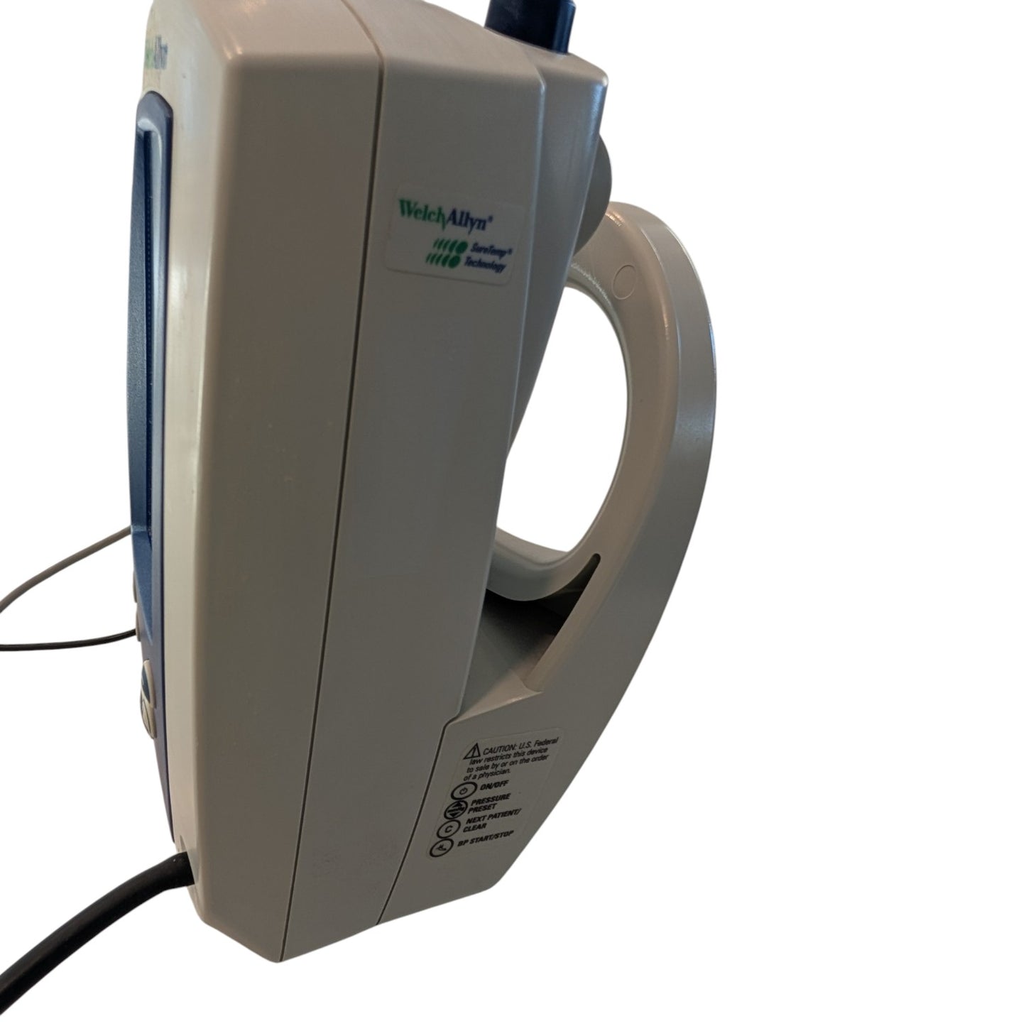 Welch Allyn Spot Vital Signs Blood Pressure Monitor on Rolling Stand