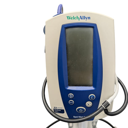 Welch Allyn Spot Vital Signs Blood Pressure Monitor on Rolling Stand