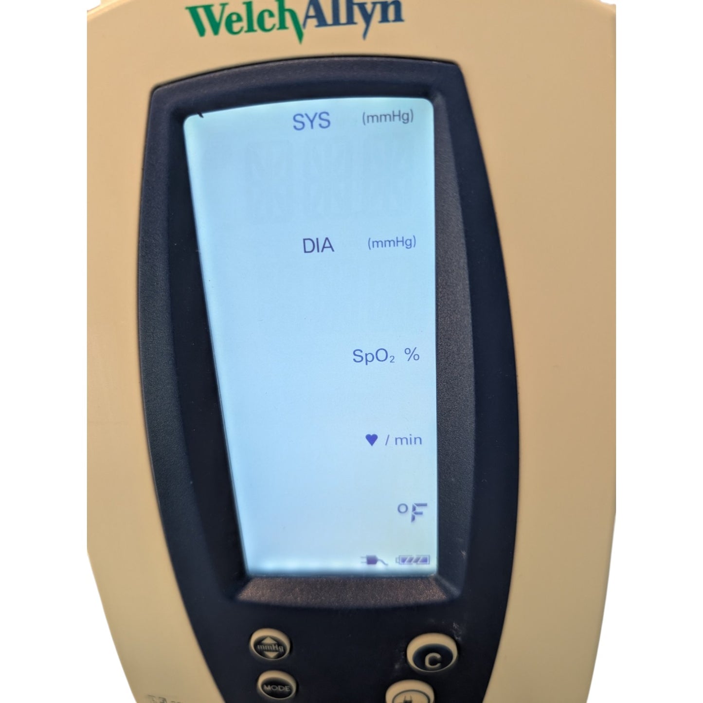 Welch Allyn Spot Vital Signs Blood Pressure Monitor on Rolling Stand