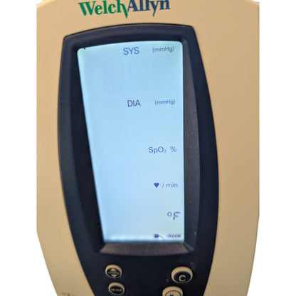 Welch Allyn Spot Vital Signs Blood Pressure Monitor on Rolling Stand