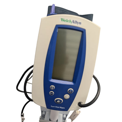 Welch Allyn Spot Vital Signs Blood Pressure Monitor on Rolling Stand