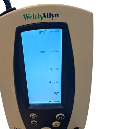 Welch Allyn Spot Vital Signs Blood Pressure Monitor on Rolling Stand