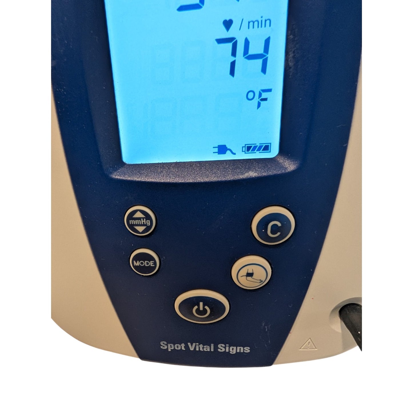 Welch Allyn Spot Vital Signs Blood Pressure Monitor on Rolling Stand