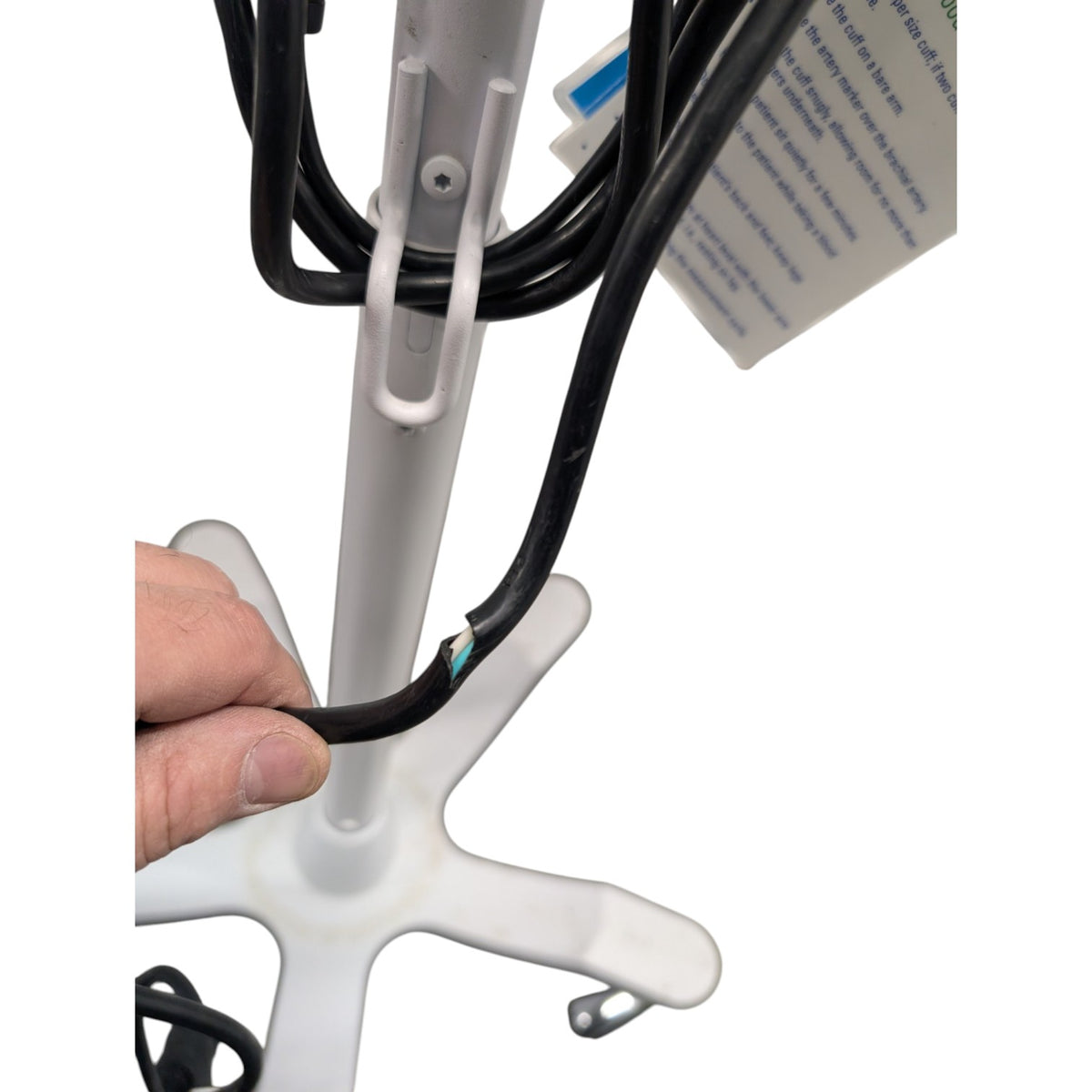 Welch Allyn Spot Vital Signs Blood Pressure Monitor on Rolling Stand