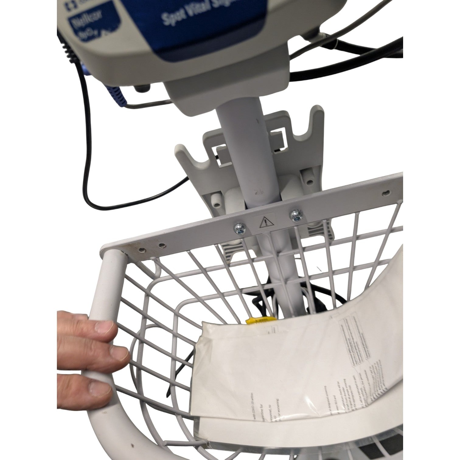 Welch Allyn Spot Vital Signs Blood Pressure Monitor on Rolling Stand