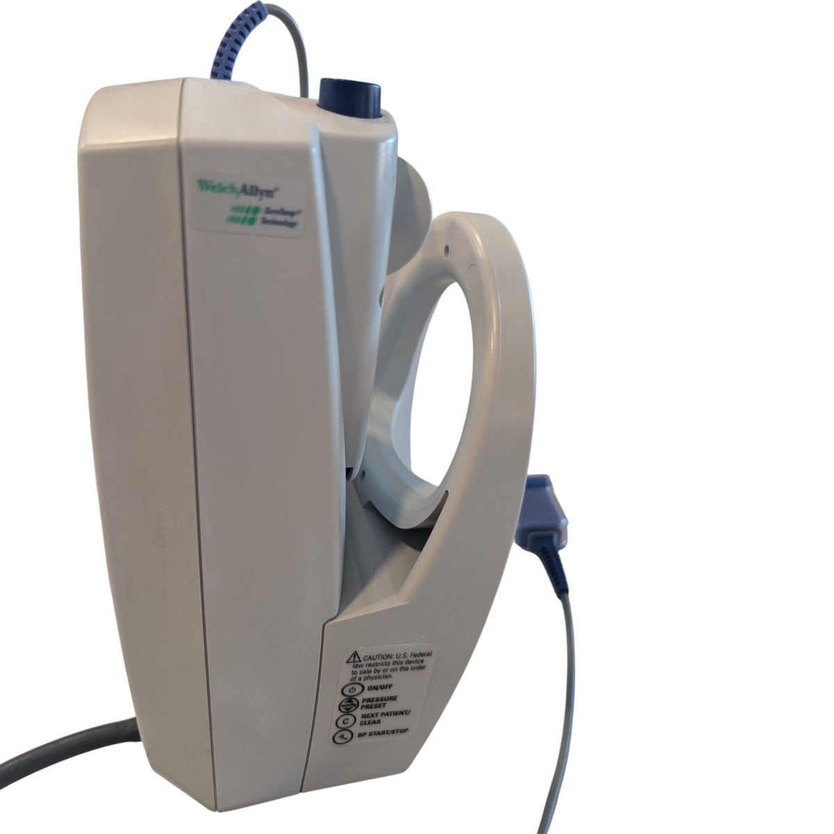 Welch Allyn Spot Vital Signs Blood Pressure Monitor on Rolling Stand