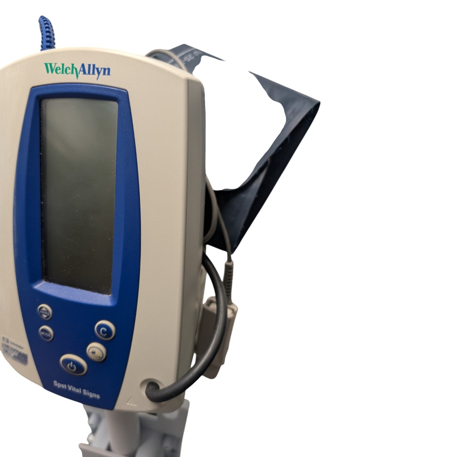 Welch Allyn Spot Vital Signs Blood Pressure Monitor on Rolling Stand