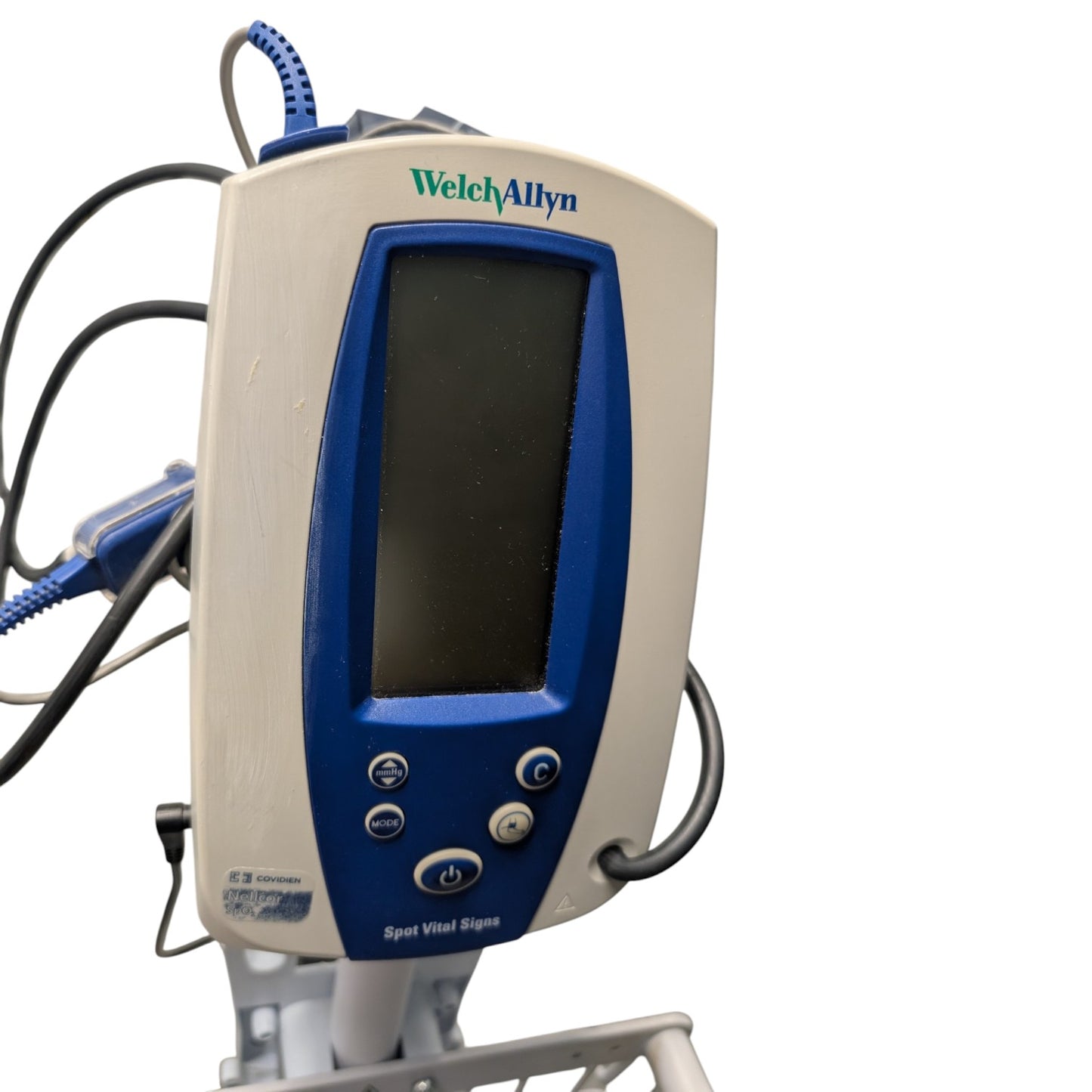 Welch Allyn Spot Vital Signs Blood Pressure Monitor on Rolling Stand