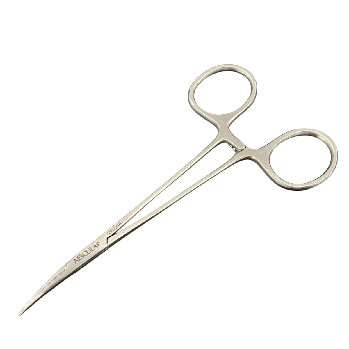 Aesculap MB229R Jacobson Delicate Hemostatic Stainless Forceps Curved 5" Germany