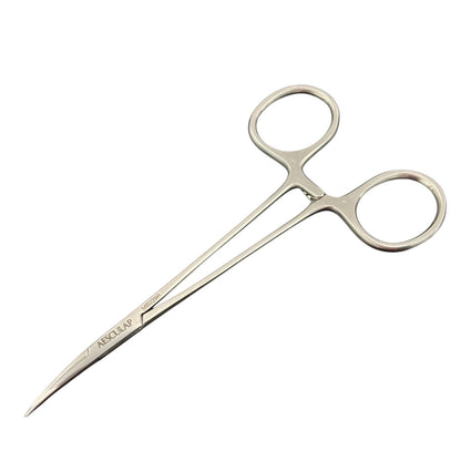 Aesculap MB229R Jacobson Delicate Hemostatic Stainless Forceps Curved 5" Germany