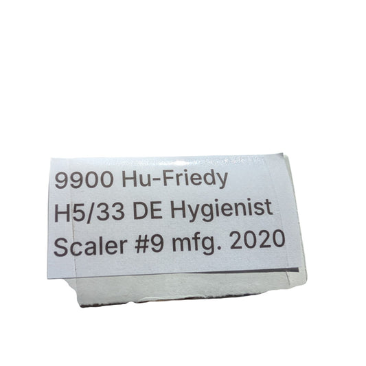 Hu-Friedy H5/33 Double-end Hygienist Scaler