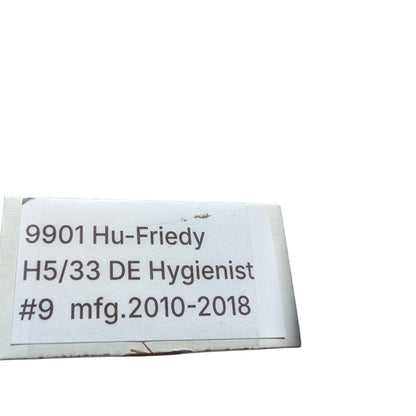 Hu-Friedy H5/33 Double-Ended Hygienist Scaler #9, Mfg. 2010-2018