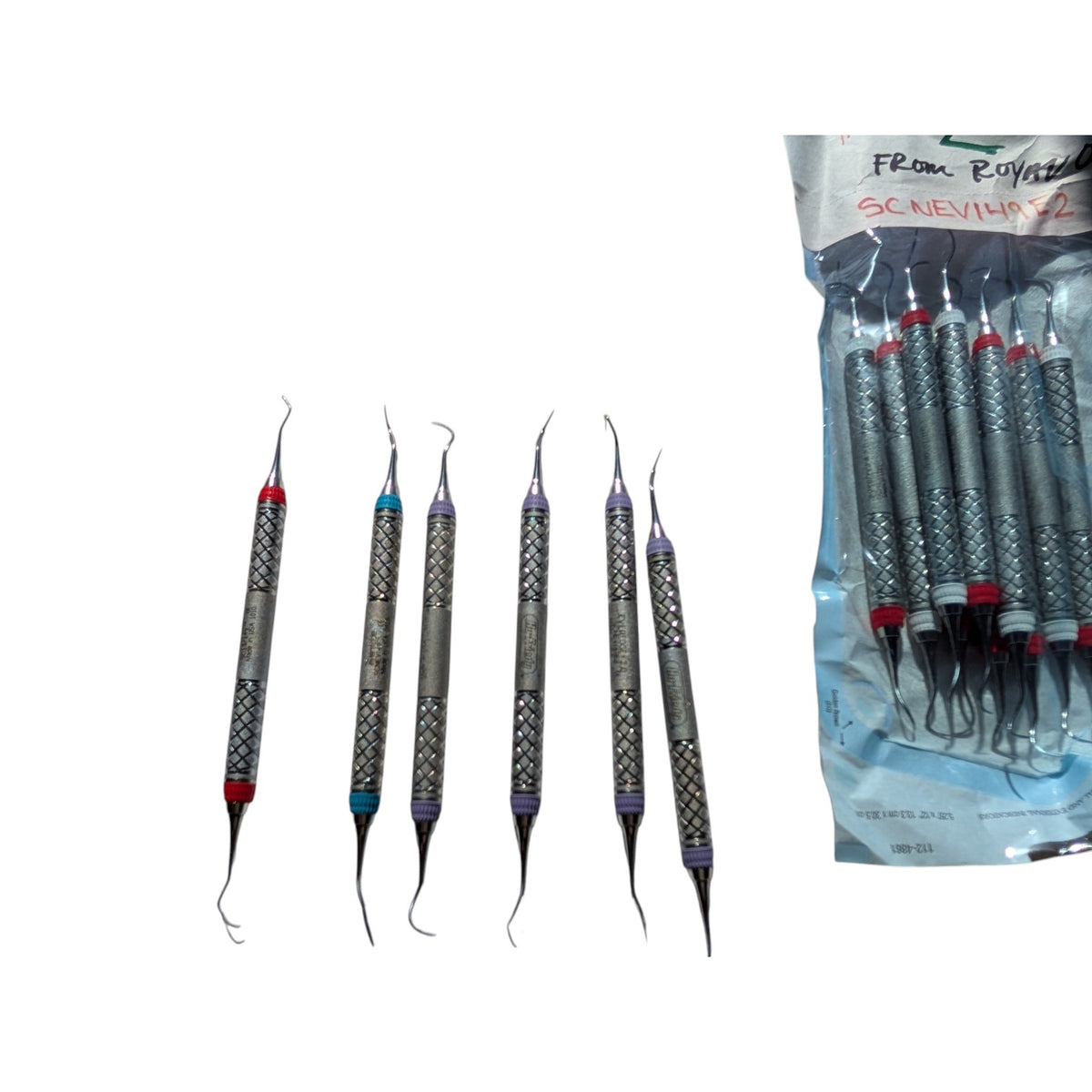 Hu-Friedy SCNEV149E2 Nevi 4 Double-Ended Posterior Scaler, Mfg. 2010-2019