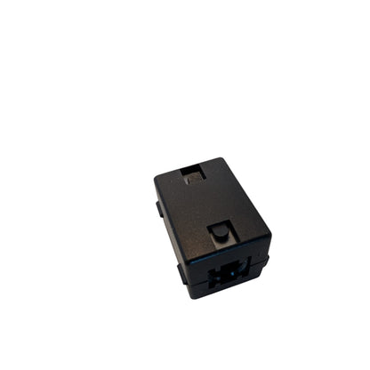 Meccanixity Ferrite Cores Cable Clips 13mm Square Type RFI EMI Noise Suppression Filter