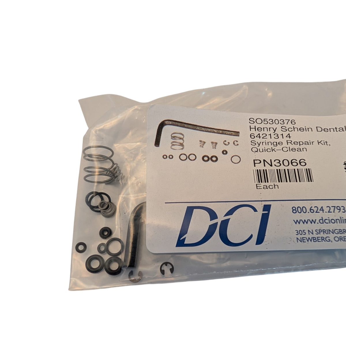 Henry Schein Quick-Clean Syringe Repair Kit