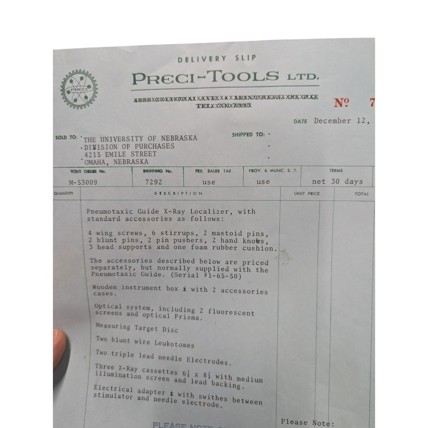 Pneumotaxic Guide Antique X-Ray Localizer